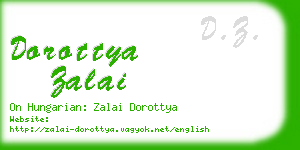dorottya zalai business card
